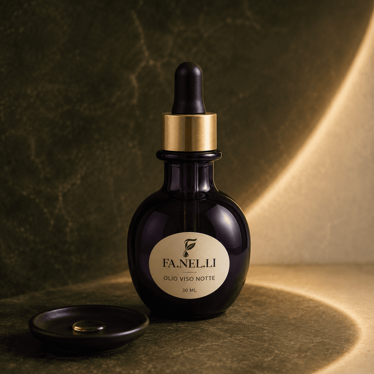 Olio Viso Notte