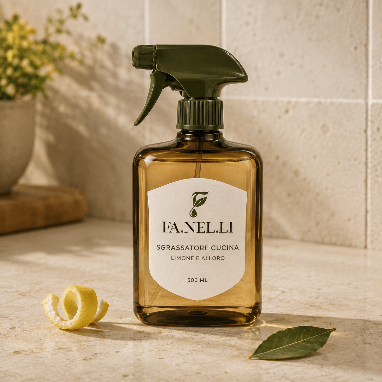 Sgrassatore Cucina Limone e Alloro